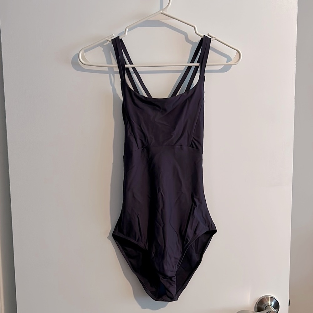 Purple ballet leotard